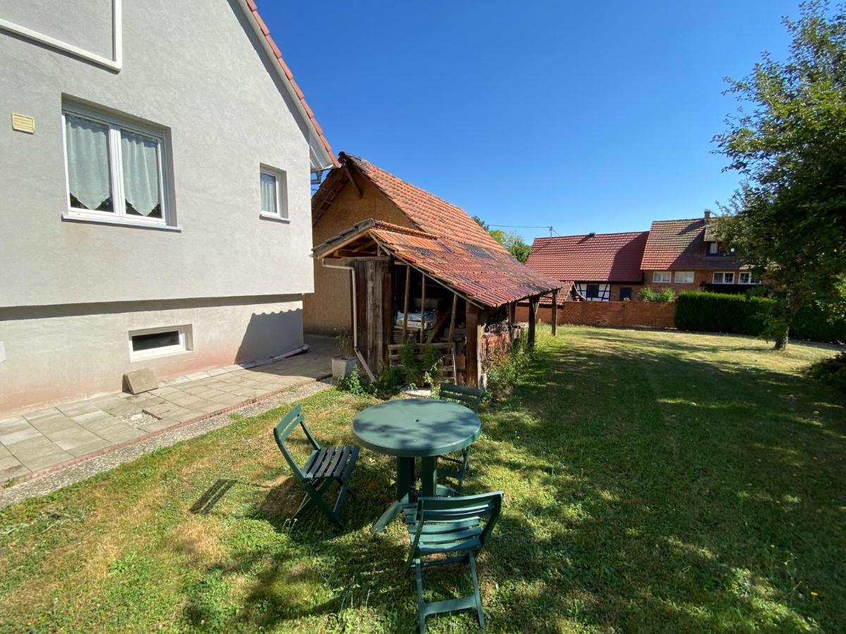 Elsasslogie Im Winzerdorf Apartment Cleebourg Exterior photo